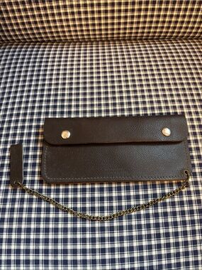 Vintage  trucker’s or biker’s  long wallet, genuine leather
